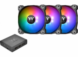 Thermaltake Pure Plus 14 RGB 3-balení ventilátoru + Hub (CL-F064-PL14SW-A)