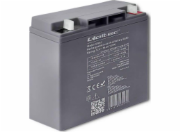 Qoltec AGM Battery | 12V | 18Ah | Maintenance-free | Efficient | LongLife | for UPS  Scooter
