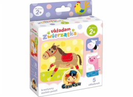 Czuczu Puzzle Dal jsem dohromady 2+ zvířátka