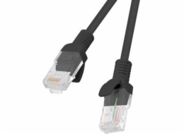 Lanberg Patchcord PCU5-20CC-0100-BK kat.5e 1M černý 10-bal-PCU5-20CC-0100-BK