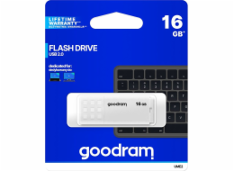 Flash disk GoodRam UME2 16GB USB 2.0 bílý (UME2-0160W0R11) PAMGORFLD0391