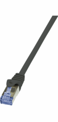 LOGILINK CQ4033S LOGILINK -Patch cable Cat.6A, made from Cat.7, 600 MHz, S/FTP PIMF raw 1m