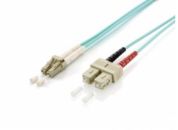 Vybavit LC Fiber Optic Patchcord - SC Multimode Duplex OM3, 1M (255311)