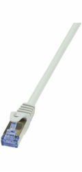 LOGILINK CQ4022S LOGILINK - Patch cable Cat.6A, made from Cat.7, 600 MHz, S/FTP PIMF raw, 0,5m