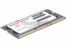 Pamięć do laptopa Patriot Signature, SODIMM, DDR3L, 4 GB, 1600 MHz, CL11 (PSD34G1600L81S)