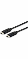 Equip kabel USB-C – USB-C USB 1 m černý (12888307)