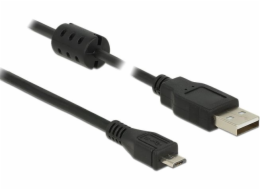 Kabel USB Delock USB-A - microUSB 3 m Czarny (84909)