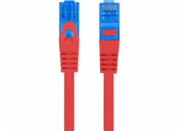 Lanberg PATCHCORD CAT.6A S/FTP LSZH CCA 3M RED FLUKE PROJEL LANBERG