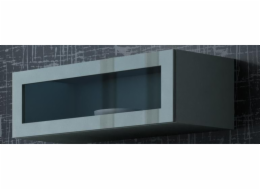 Cama Cabinet VIGO  90  glass 90/35/32 grey/grey gloss