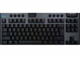 Logitech G915 TKL Tenkeyless LIGHTSPEED Wireless RGB Mechanical Gaming Keyboard - CARBON - US INT L - INTNL