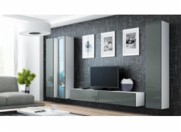 Cama TV Stand VIGO  180  30/180/40 white/grey gloss