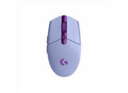 Logitech herní myš G305 LIGHTSPEED/ bezdrátová/ optická/ 6 tlačítek/ 12000dpi/ USB/ fialová
