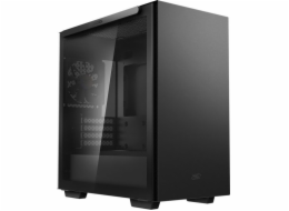 DEEPCOOL skříň Macube 110 / Micro ATX / 120mm fan / 2xUSB 3.0 / prosklená bočnice s magnetickým uchycením / černá
