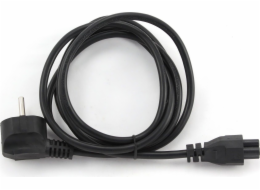 Gembird PC-186-ML12-1M napájecí kabel Černá CEE7/7 C5 rozdvojovač