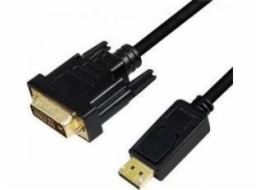 LogiLink DisplayPort – kabel DVI-D 2m černý (CV0131)