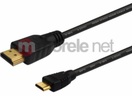 KABEL HDMI (M) - Mini HDMI (M) 1,5m, czarny, CL-09