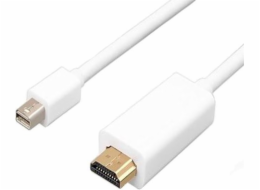 Savio CL-83 video cable adapter 1.8 m Mini DisplayPort HDMI White