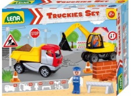 Lena Truckies Sada stavebních vozidel s příslušenstvím