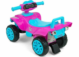 Dětské odrážedlo se zvukem Čtyřkolka Milly Mally Monster Pink