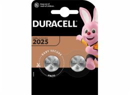 Baterie Duracell CR2025 150mAh 2ks.