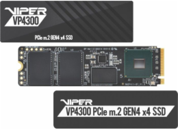 Patriot Viper VP4300 2TB, VP4300-2TBM28H PATRIOT Viper VP4300 2TB SSD / Interní / M.2 PCIe Gen4 x 4 NVMe / 2280