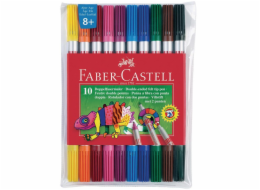Doppelender Filzstift, 10er Etui