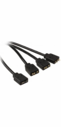 AKASA rozbočovač a prodlužovací kabel, aRGB LED