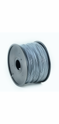 GEMBIRD Tisková struna (filament) PLA, 1,75mm, 1kg, stříbrná