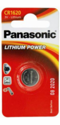 PANASONIC Lithiová baterie (knoflíková) CR-1620EL/1B  3V (Blistr 1ks)