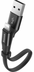 Baseus USB-A - Lightning kabel 0,23 m černý (6953156259492)