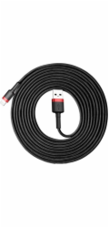 Baseus Cafule Cable USB Lightning 2A 3m (Black Red)
