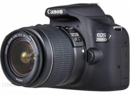 Canon bateriový fotoaparát EOS 2000D BK + 18-55 IS objektiv + baterie LP-E10 EU26 2728C010 -2728C010