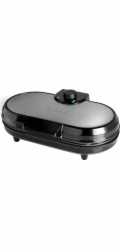Tristar | WF-2120 | Waffle maker | 1200 W | Number of pastry 10 | Heart shaped | Black