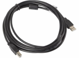 Lanberg 2.0 AM-BM 3M USB kabel (CA-USBA-11CC-0030-BK)