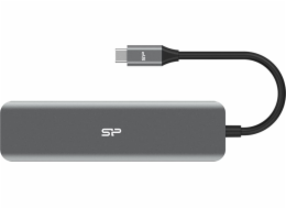SILICON POWER Boost SU20 Docking station 7in1 USB USB-C HDMI SD card