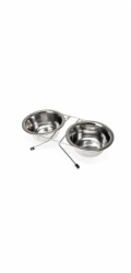 Karlie Nerezové misky set 2 x 380ml, 13cm