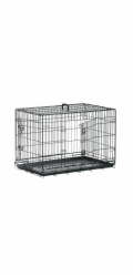 Karlie Drátěná klec černá dva vchody 93x57x62cm