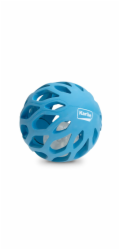 Karlie Gumová mřížkovaná koule s LED světlem uvnitř 11,5cm modrá