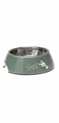 Karlie Simon s Cat Miska pro kočky zelená 14X14X4,5 CM 160 ML