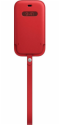 iPhone&nbsp;12&nbsp;mini&nbsp;Leather&nbsp;Sleeve&nbsp;wth&nbsp;MagSafe&nbsp;RED