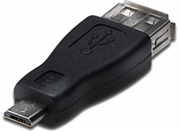 Akyga AK-AD-08 cable gender changer USB USB type micro-B Black