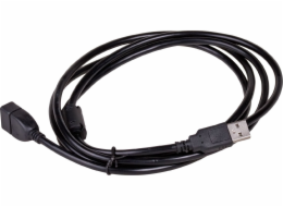 Akyga kabel USB A-A 1.8m/černá