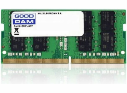 Paměť pro notebook GoodRam SODIMM, DDR4, 8 GB, 2666 MHz, CL19 (GR2666S464L19S / 8G)