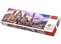 Puzzle Trefl, 500 dílků. Panorama – Piazza Navona, Řím (GXP-645437)