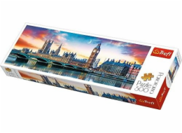Puzzle Trefl, 500 dílků. Panorama – Big Ben a Westminsterský palác (GXP-645443)