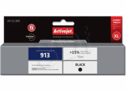 Activejet AH-913BR HP Printer Ink  Compatible with HP 913 L0R095AE; Premium;  70 ml;  black. Prints 15% more.
