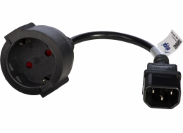 Akyga prodlužovací napájecí kabel CEE 7/4/C14 15cm 