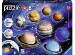 Puzzle 522 prvků 3D planetárního systému