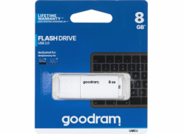 Paměť GoodRam GOODRAM FLASHDRIVE 8GB UME2 USB 2.0 WHITE PAMGORFLD0390