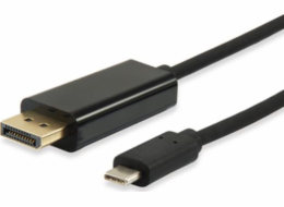 Equip 133467 Adapterkabel USB Typ C auf DisPlayPort Kabel Stecker auf Stecker 1.8m